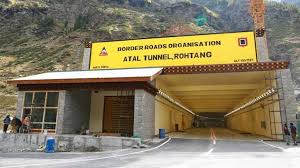 Atal tunnel at Rohtang pass