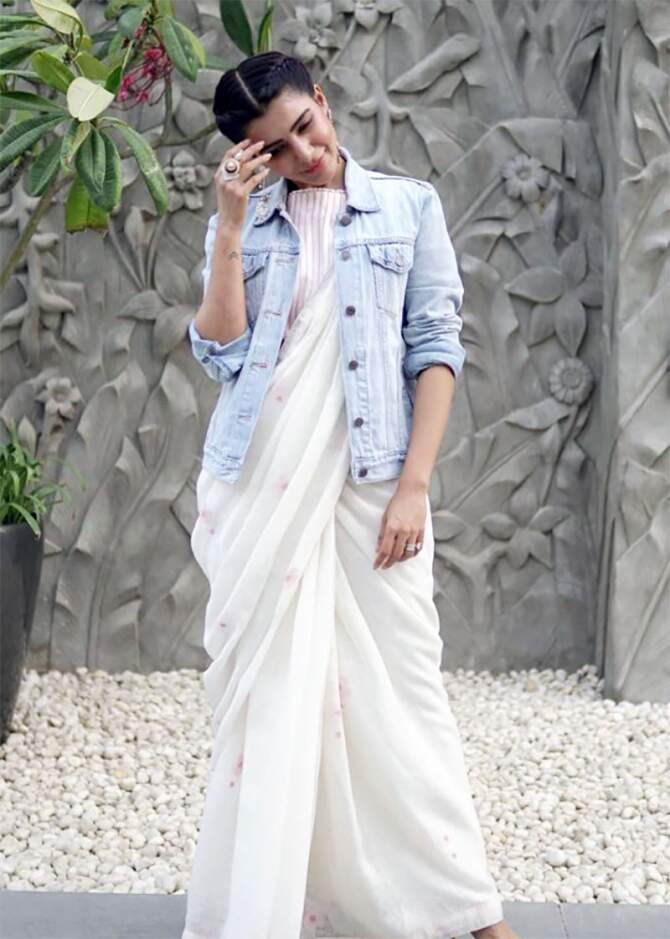 Naari Fashion - Denim Jacket with lehenga #lehenga #saree... | Facebook