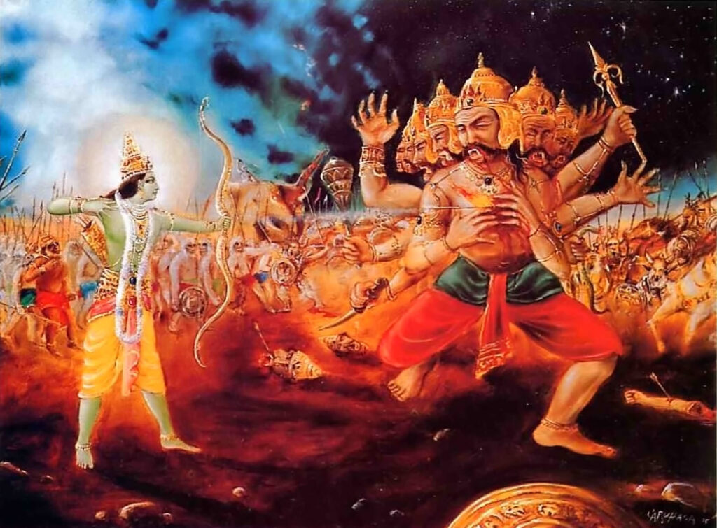Ram wins over Ravana (dussehra Story)