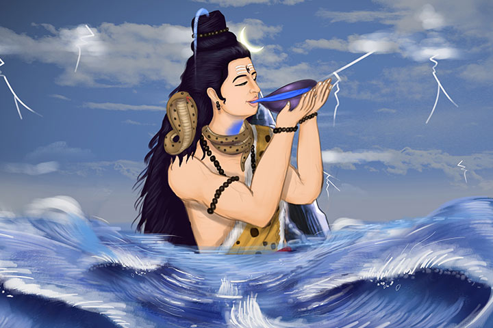 Lord-Shiva-and-the-halahala-poison