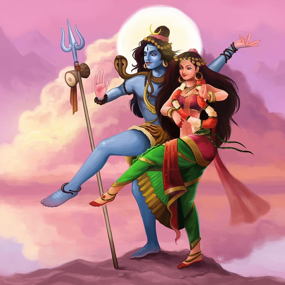 Shiva married Parvati on Shivratri