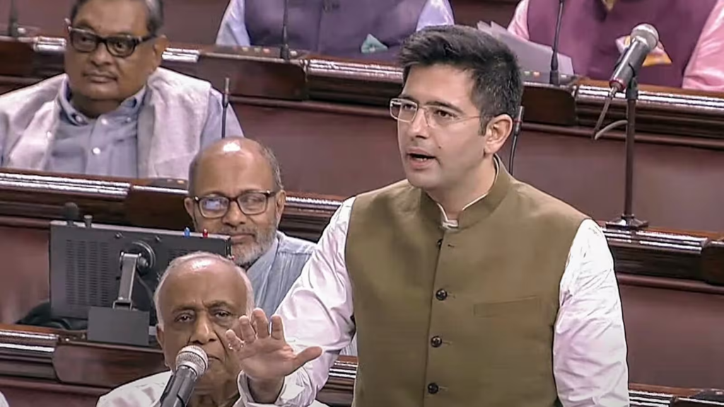 AAP MP Raghav Chadha Suspended from Rajya Sabha for Violation of Rules ...