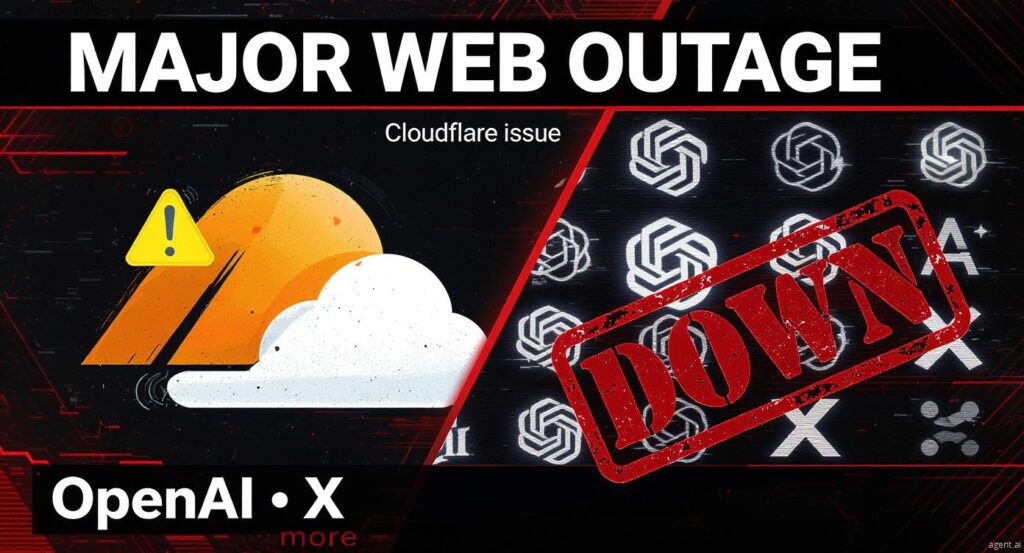 Cloudflare Outage Disrupts OpenAI, X and Major Global Platforms